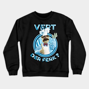 vert der ferk retro style Crewneck Sweatshirt